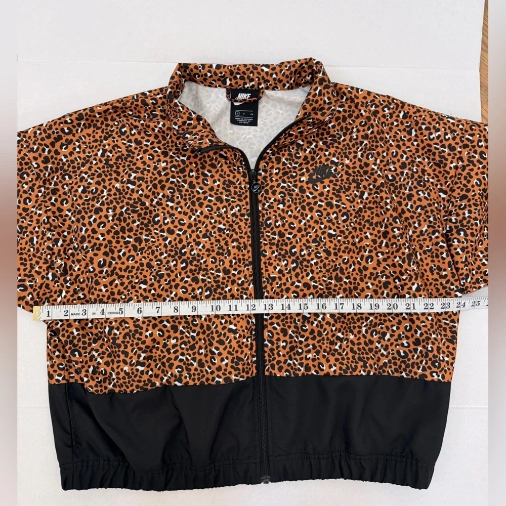 Nike NSW Leopard Print/ Black Woven Jacket